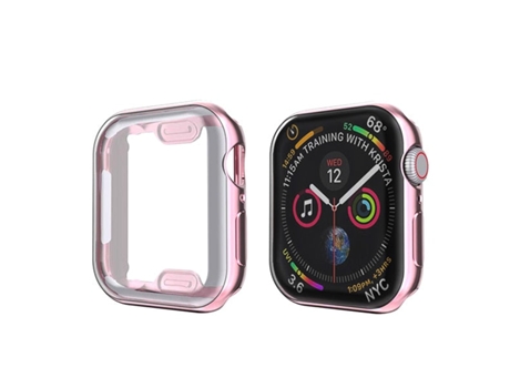 Carcasa de Reloj SLOWMOOSE para Apple Watch Series Cover iWatch 3 Protector de Tpu Suave (Rosa - 42 Mm Série 3 2 1)