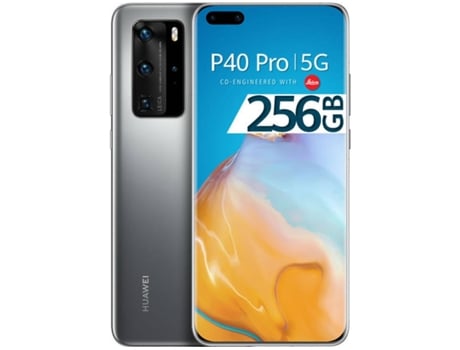 Smartphone HUAWEI P40 Pro 5G Outlet Grade 6.58'' 8 Gb 256 Gb (Gris - Remanufacturado Señales de Uso)