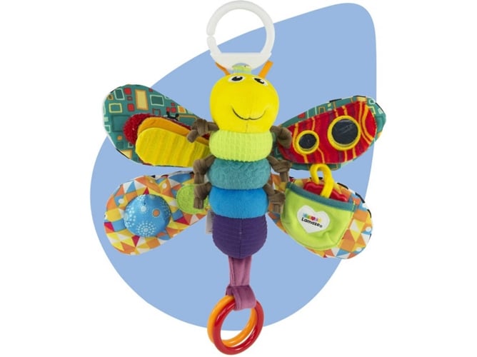 Lamaze De Bizak freddie juguete sensorial tela suave con alas incluye espejo o 3 para muñeco colgante tomy