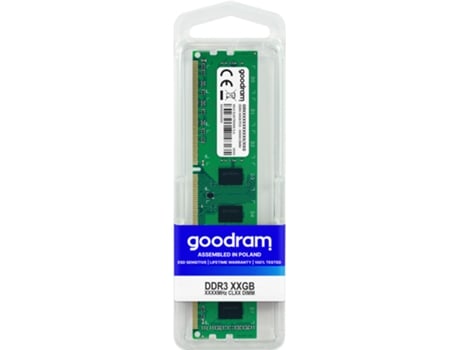 Memória RAM DDR3 GOODRAM (4 GB - 1600 MHz - 5.0)