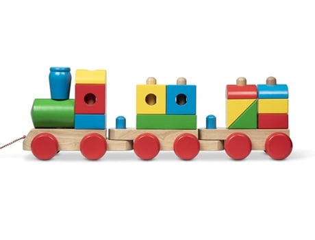 Puzzle MELISSA & DOUG (Madera - Azul - 65 x 14 x 22 cm)