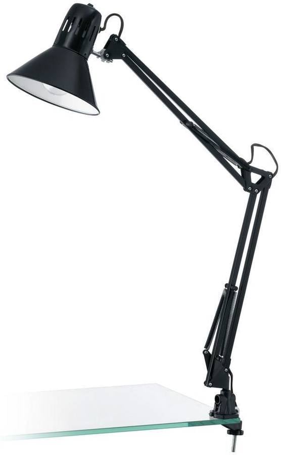 Lampara de Mesa EGLO Firmo (73 cm - Negro Brillante)