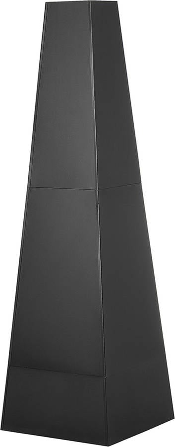 Chimeneas de exterior Yate (Negro - Acero - cm)