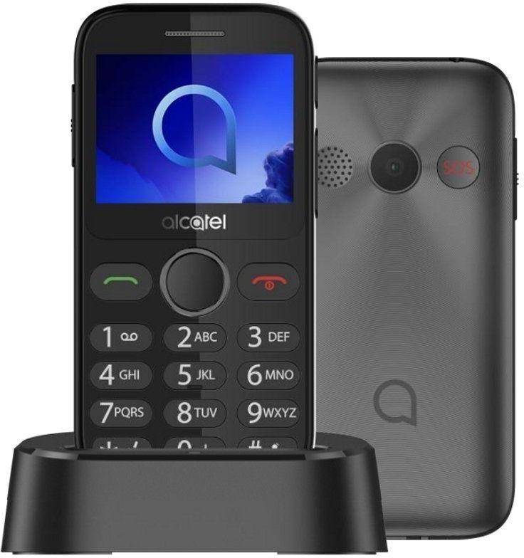 Teléfono Senior ALCATEL 2020X (2.4" - 2G - Negro)