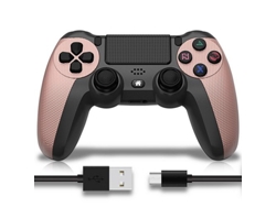 Mando PS4 KINSI Kinsi Dualshock (Inalámbrico - Negro)