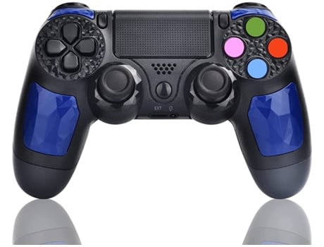 Controlador de Juego PS4 Game Control Inalámbrico, PS4/Pro/Slim/PC, Azul