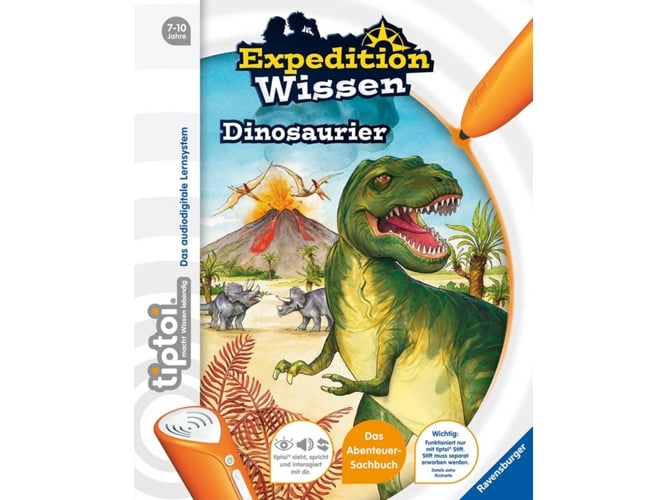 Tiptoi® Expedition Wissen dinosaurier juguete ravensburger