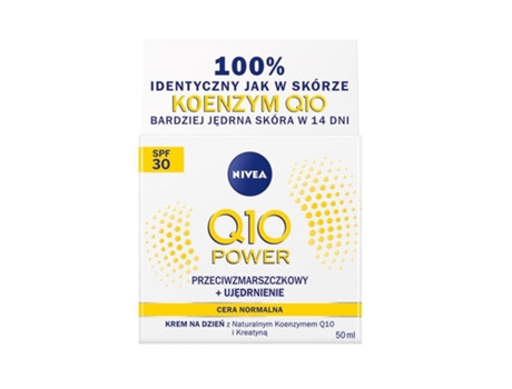 Día hidratante Nivea Q10 anti de la energía Crema SPF 30 50ml