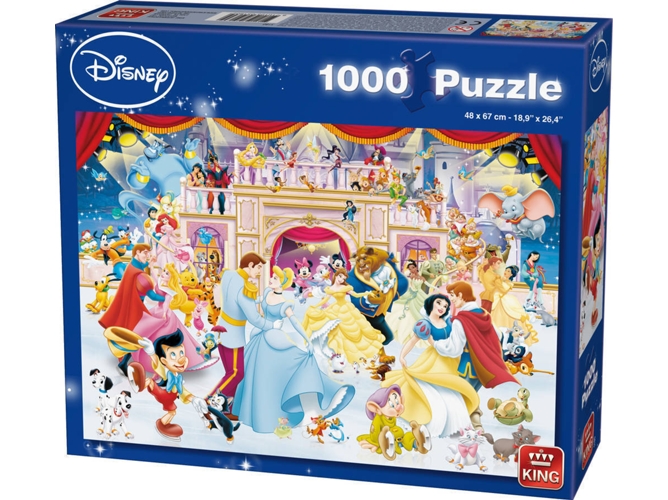 Puzzles KING Disney Fireworks (1000 piezas)