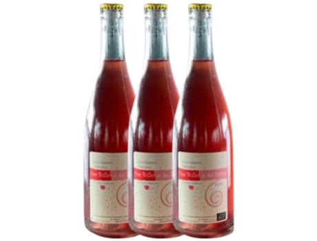 Espumante DOMAINE DE MIREBEAU Domaine De Mirebeau Bruno Rochard Des Bulles Et Des Boires Rosé (0.75 L - 3 unidades)