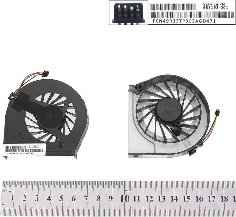 Ventilador CPU para Portátil HP Pavilion G6-2054Ss G6-2000Ew