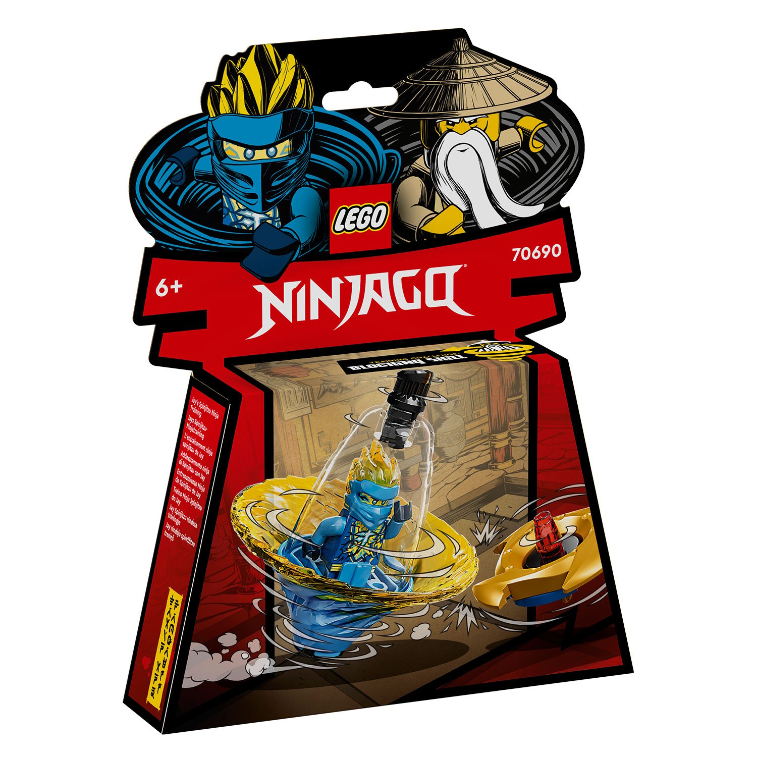 LEGO Ninjago Treino Ninja Spinjitzu Do Jay 70690 (Edad Mínima: 6 Años - 25 Piezas)