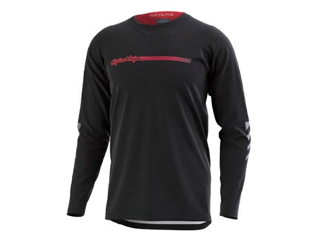 Jerseys TROY LEE DESIGNS Camisa De Enduro Manga Comprida Skyline Air Preto L Homem