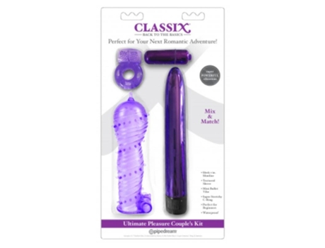 Kit para Parejas Ultimate Pleasure Purpura CLASSIX