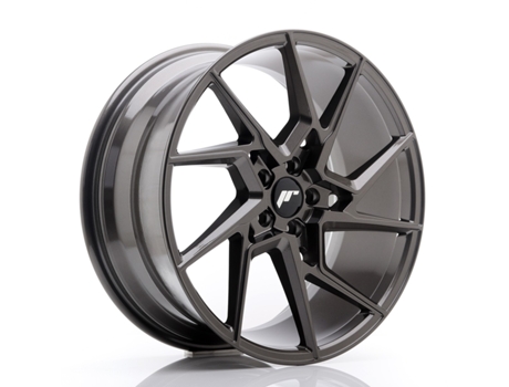 Llanta Japan Racing Jr33 20X9 Et 42 5X112 Cb 66,6 Gris Pulido