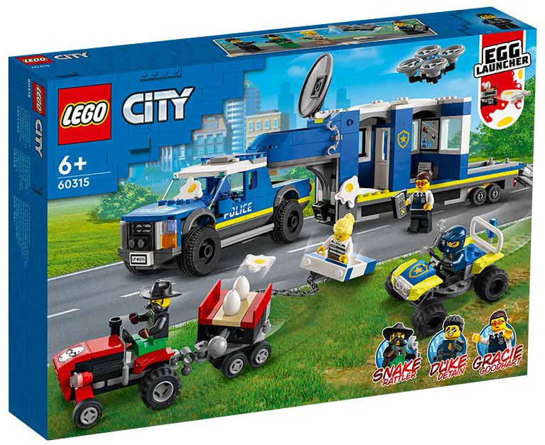 LEGO LEGO City: central móvil de policía (Edad Mínima: 6)