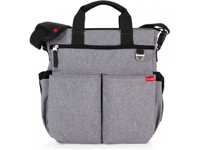 Skip Hop Duo signature bolso color gris de maternidad