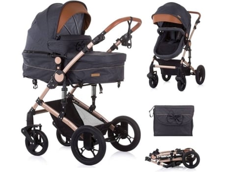 Carrito de Bebé CHIPOLINO Camea Duo Anthracite