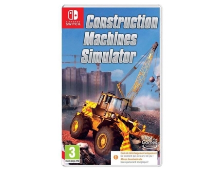 Videojuegos Nintendo Switch Código de descarga-Construction Machines Simulator Nintendo Switch Código de descarga