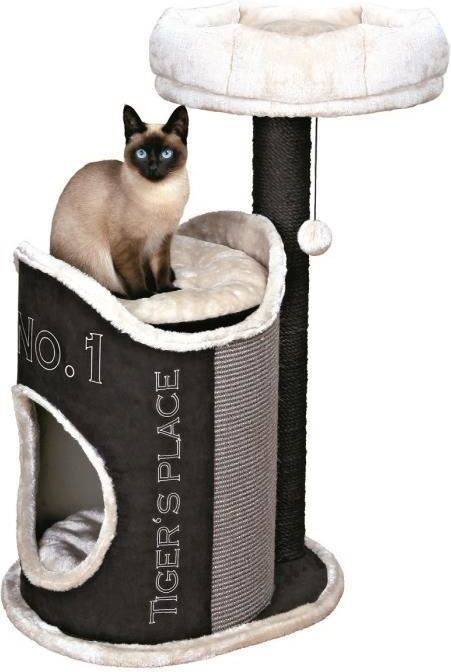 Cama para Gatos TRIXIE Susana (Negro - 90x54x44cm - Poliéster)