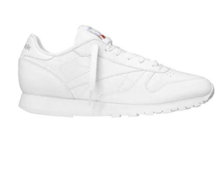 Zapatillas REEBOK Classic Leather Mujer (37 - Blanco)