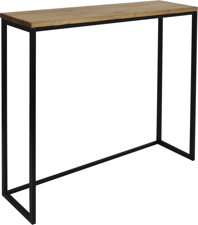 Mesa de Bar DS MUEBLES Icub (Negro - 30x120x110cm - Madera)