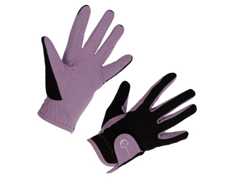 Guantes para Niña de Equitación KERBL (M - Multicolor)