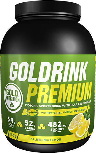 Complemento Alimentar GOLDNUTRITION Gold Drink Premium Lemon (750 gr)