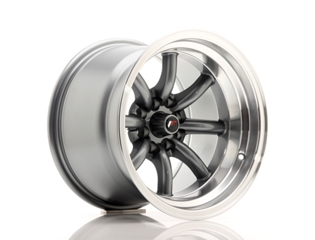 Llanta Japan Racing Jr19 15''X10,5 Et -32 4X100 4X114,3 Cb 73,1 Gun Metal