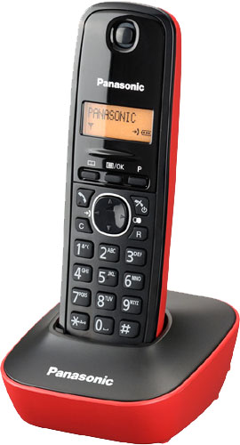 Teléfono Inalámbrico PANASONIC KX-TG1611S Negro