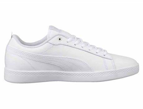 Zapatillas PUMA Smash v2 Mujer (38 - Blanco)