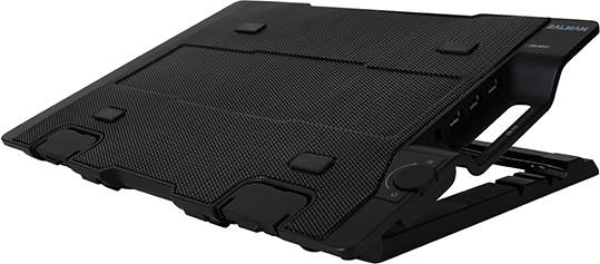 Zalman Zmns2000 Base refrigeración para ordenador usb del ventilador 20 cm negro soporte