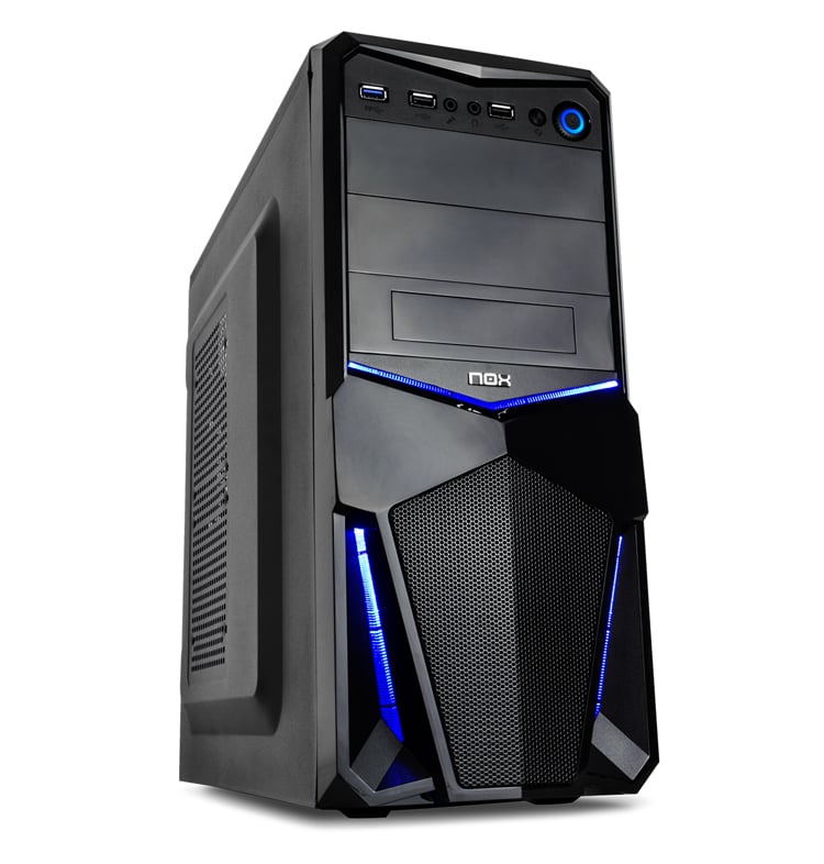 Caja PC NOX PAX (ATX Mid Tower - Negro)