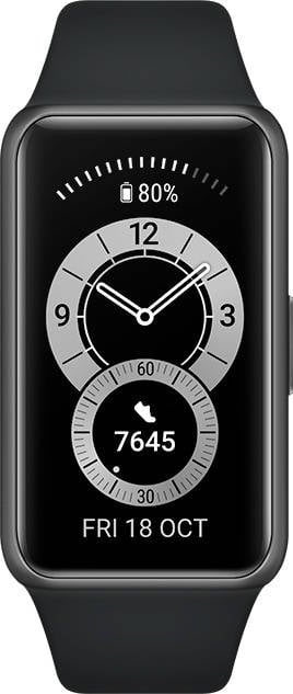Pulsera de Actividad HUAWEI Band 6 (Bluetooth - SpO2 - Hasta 14 días de autonomía - Negro)