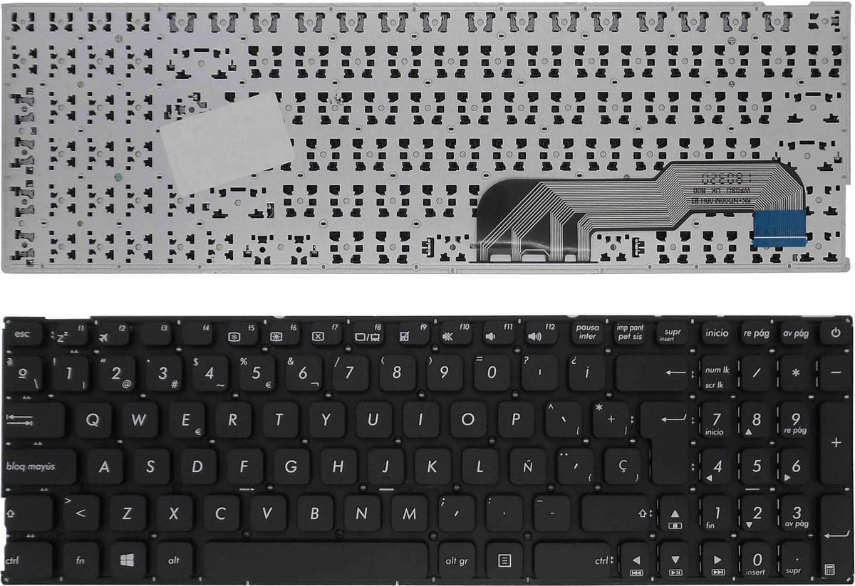 Teclado Para Asus f541 series oem portatilmovil® x541 x541s x541sa x541ua p541 p541sa p541sc p541u f541u 0knb06723sp0