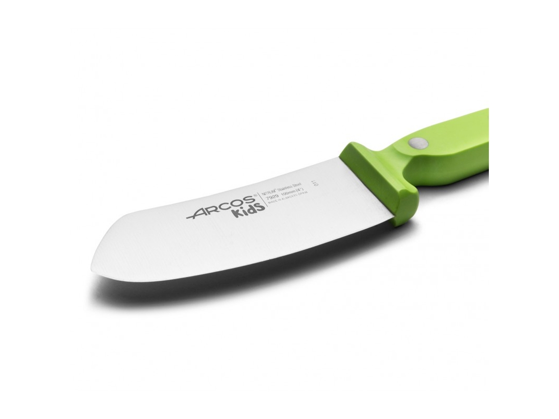 Cuchillo Arcos Kids Color Verde - Aviso. Este producto no es un