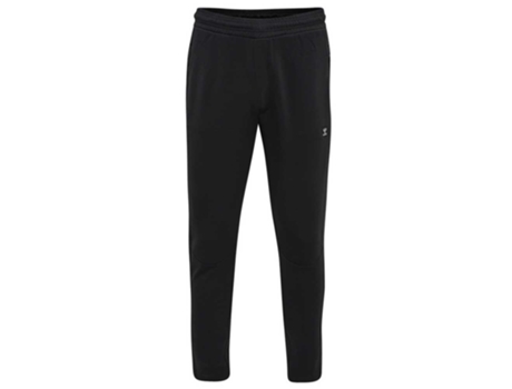 Pantalones para Hombre HUMMEL Slim Tropper Negro para Fitness (S)