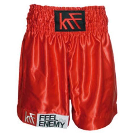 Boxing Liso Pantalones cortos de boxeo hombre para krf plain classic rojo fitness