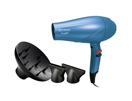 Secador de Pelo GA.MA Leggero Ion 4D Therapy Negro Azul 2400 W