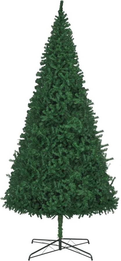 Árbol De Navidad artificial con led y verde 400 cm vidaxl luces 19x4