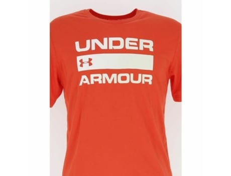 Camiseta UNDER ARMOUR Hombre (L - Rojo)