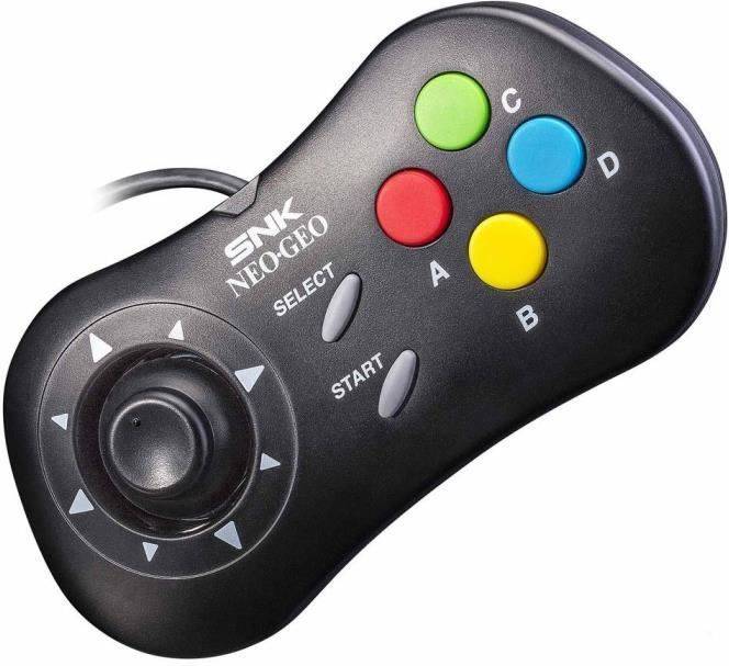 Mando Multiplataforma SNK NEO GEO Mini Controller Nero Negro