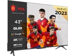 TV TCL 43C645(QLED - 4K Ultra HD - 43'' - 109 cm - Smart TV)