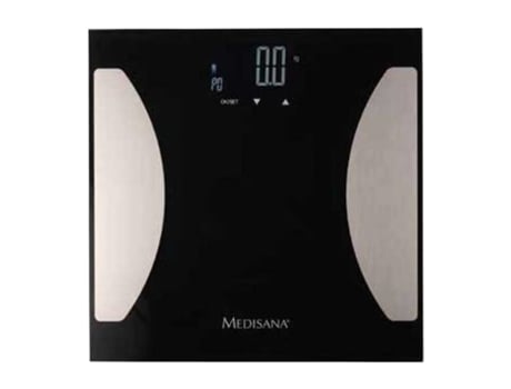 MEDISANA Bs 475 Báscula Análisis Corporal Negra Hasta 180 kg Báscula Personal de Grasa Corporal