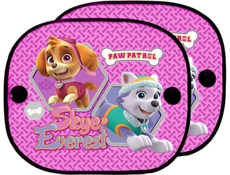 Conjunto De 2 cortinas paw patrol laterales 44 38