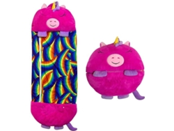 DORMILOCOS Peluche Saco de Dormir DORMI LOCOS Unicornio (137 x 50 cm - Felpa - Roxo)