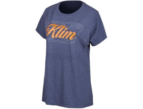 Camiseta de Mujer para Motociclismo KLIM Kute Corp Azul (S)