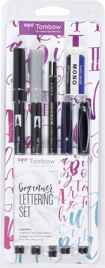 Kit de Caligrafía TOMBOW LS-BEG Multicolor - Plástico)