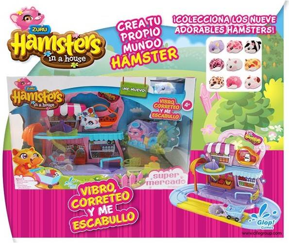 MuÃÂÃÂÃÂÃÂ±eca GLOP Playset Hamster Supermercado (Edad MÃÂÃÂÃÂÃÂ­nima: 3 AÃÂÃÂÃÂÃÂ±os)