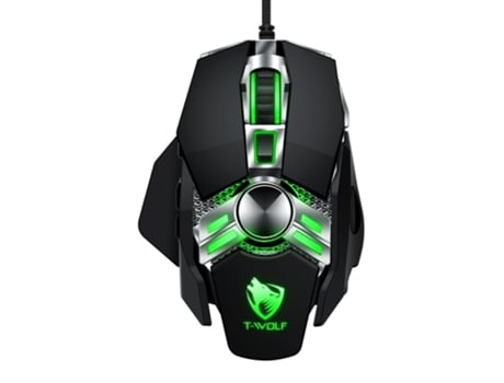 Ratón Gaming TRUMSEN V10 (4800dpi - Negro)